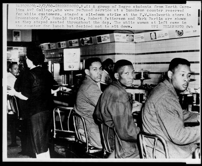 Greensboro Lunch Counter Sit-In