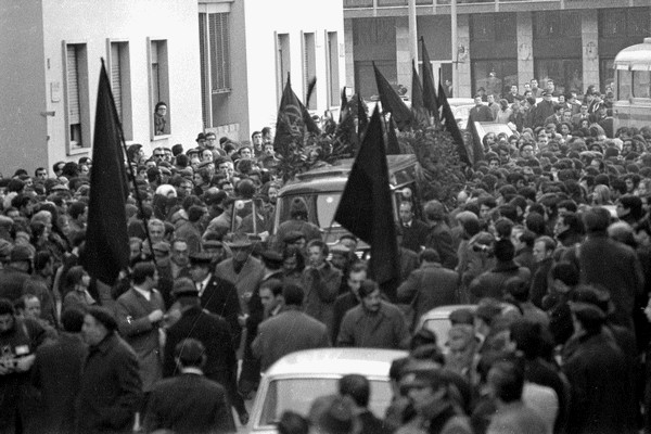 20 dicembre 1969: funerali di Giuseppe Pinelli