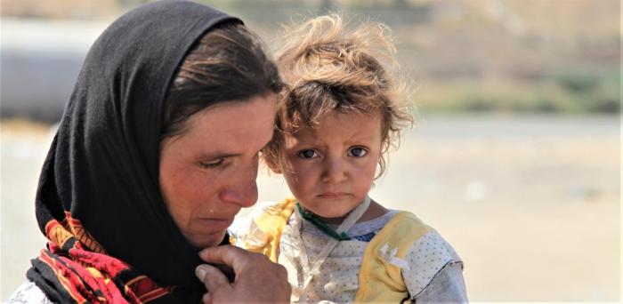 Yazidis reentering Iraq from Syria  credit to Unicef