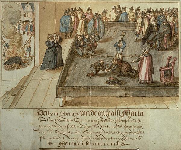 Decapitazione di Mary Queen Of Scots, ‎Fotheringhay, 8 febbraio 1587