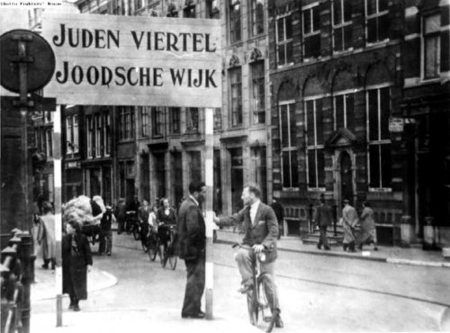 L’ingresso del ghetto di Amsterdam