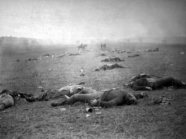Dopo la battaglia di Gettysburg, Pennsylvania, 1-3 luglio 1863