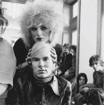 Candy Darling & Andy Warhol
