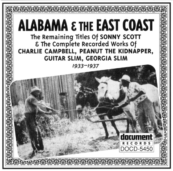 Alabama & The East Coast 1933 – 1937