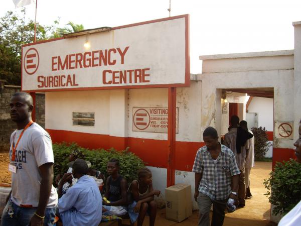 Emergency Surgical Centre, Goderich, Freetown, Sierra Leone.