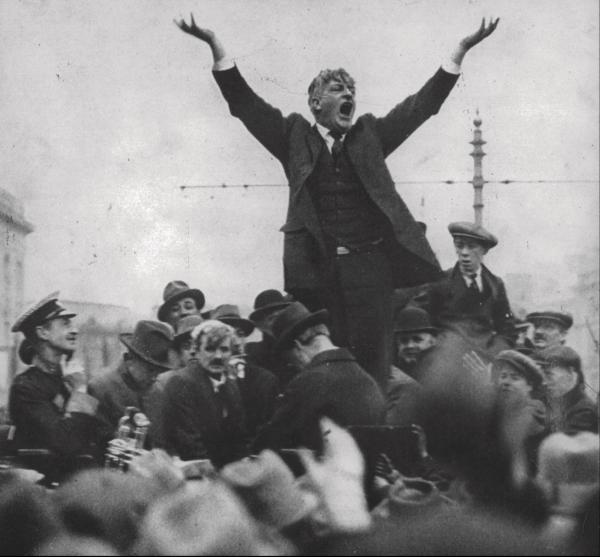 Jim Larkin a Dublino nel 1923