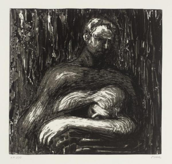 Henry Moore - Lullaby, 1973  London, tate
