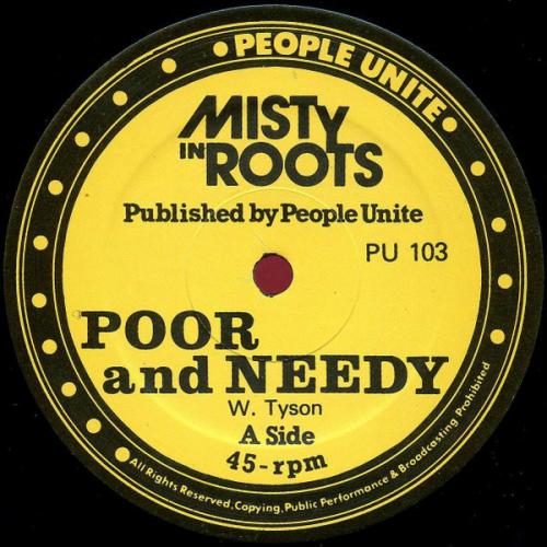 Poor and Needy
