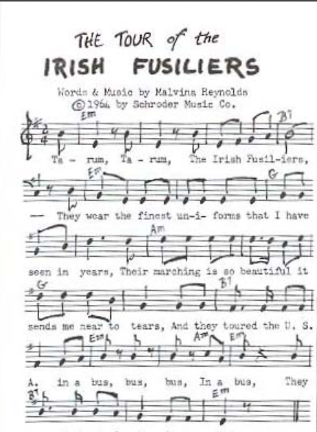 The Tour of the Irish Fusiliers