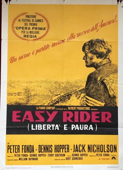 Easy Rider (locandina dell'edizione italiana)