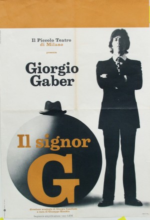 Giorgio Gaber: L'orgia: ore 22 secondo canale