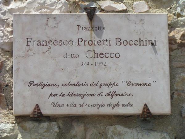 Piazzetta Francesco Proietti Bocchini, Spello
