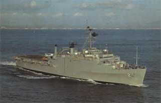 USS Vancouver 28LPD-229 circa in the 1970s