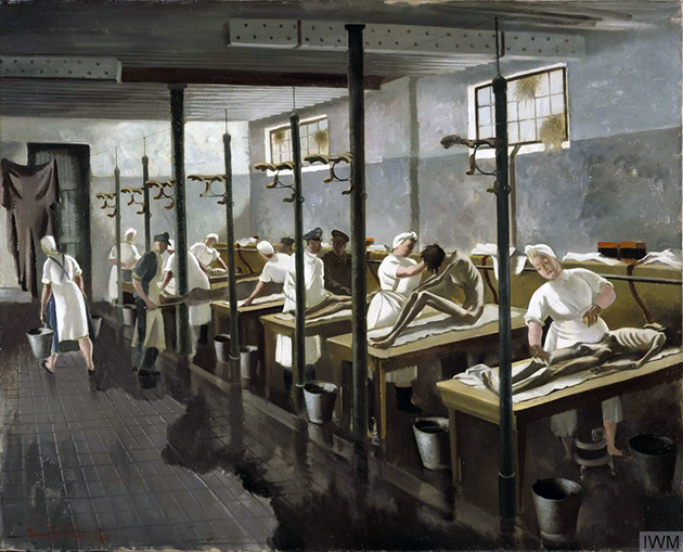 Human Laundry ,1945 Doris Zinkeisen  - London, IWM