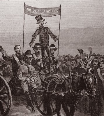 Demonstration on Mr Parnell's Estate, Avondale, Wicklow, Ireland, 1882