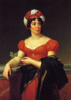 Madame de Staël in un dipinto di Gérard.