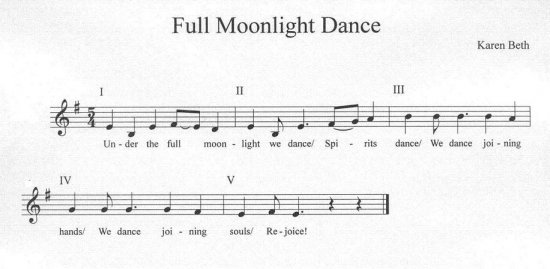Under the Full Moonlight We Dance [Full Moonlight Dance]