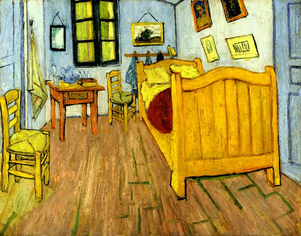 LA CHAMBRE À ARLES  Vincent Van Gogh – 1888