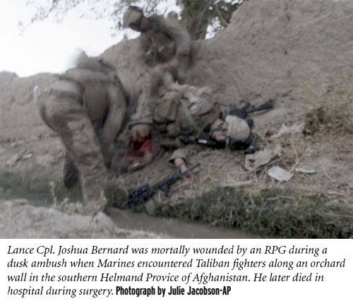 Morte di un soldato americano in Afghanistan