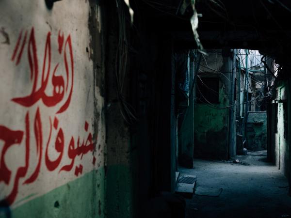  Palestinian refugee camp Bourj El Barajneh in Lebanon  photo credit @ Paddy Dowling – The Independent