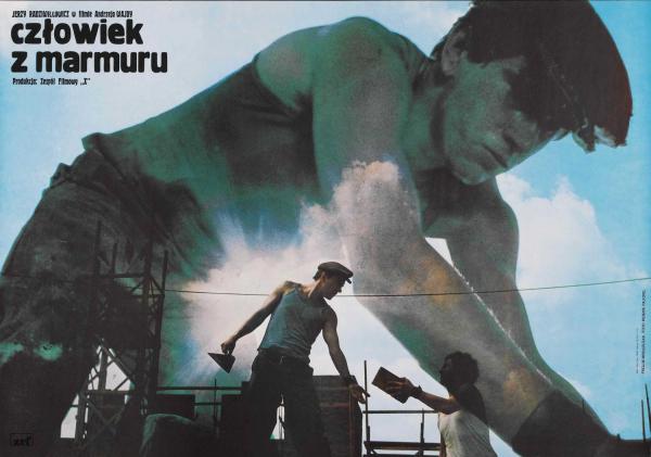 “Człowiek z marmuru” (“L’uomo di marmo”), film diretto nel 1976 da Andrzej Wajda.