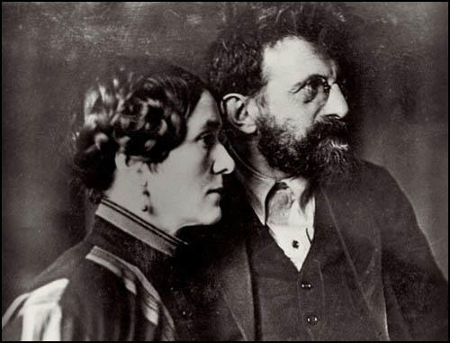 Erich Mühsam con la moglie Kreszentia, detta Zenzl
