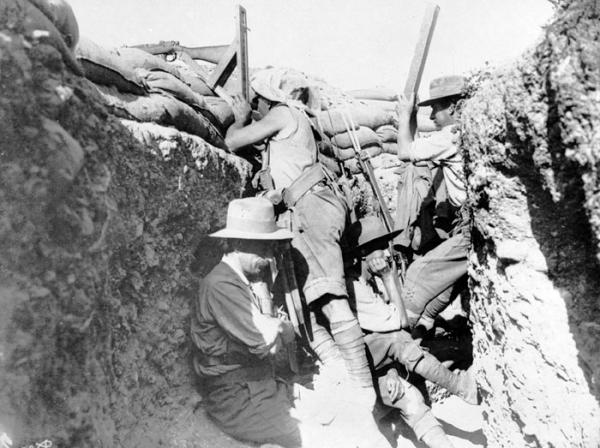 Trincea dell’ANZAC, Gallipoli, 1915 