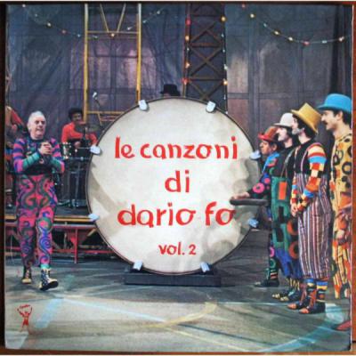 Le canzoni di Dario Fo (copertina identica per vol. 1 e vol.2)
