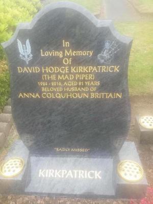 La tomba a Girvan, Scozia