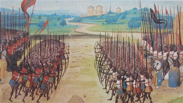 Guerra dei 100 anni. Battaglia di Azincourt, 1415
