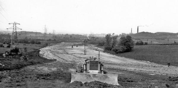 1958. Il cantiere della M1