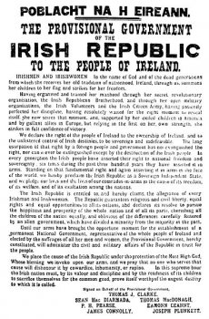 La proclamazione della Repubblica Irlandese