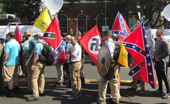 white nationalist rally