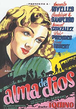 “Alma de Dios”, locandina ‎del film del 1941.‎