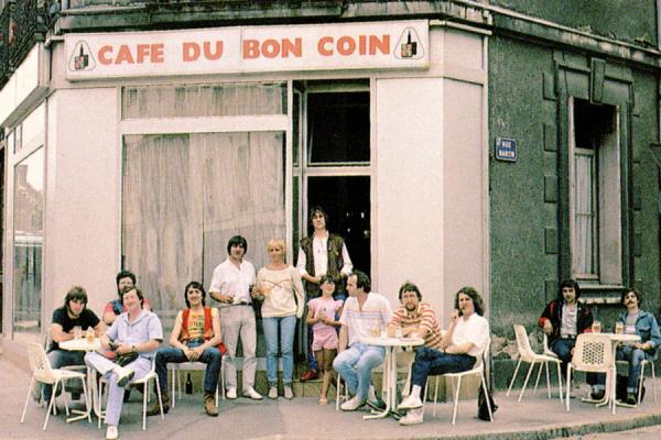 Caf&eacute; du Bon Coin, Nantes, 1983 ca.