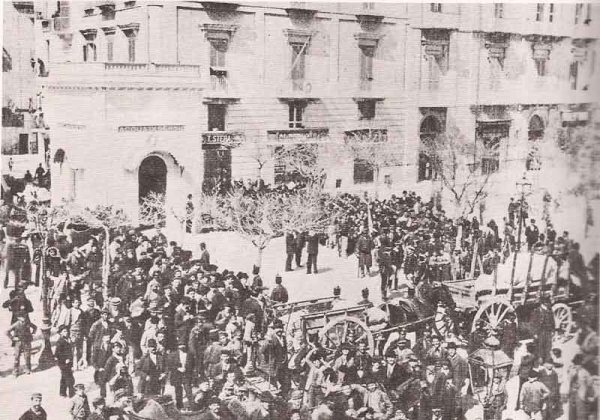 Bari, 1898. Rivolta della farina
