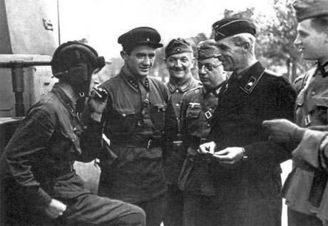 Cordiali rapporti tra comunisti e nazisti prima del 1941 