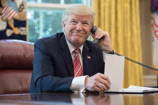Se telefonando a Trump