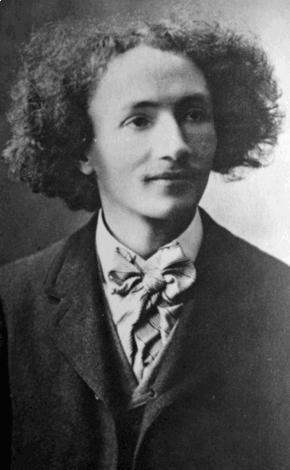 Eugène Bizeau da giovane
