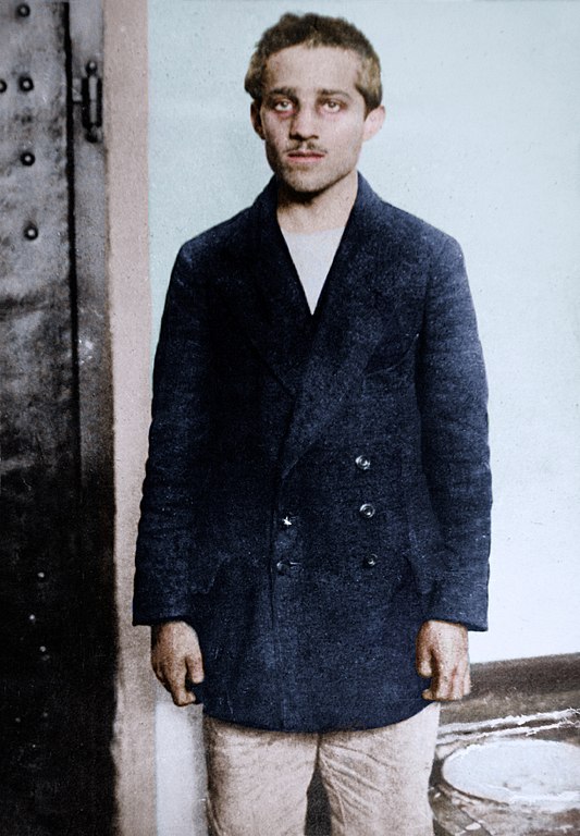  Gavrilo Princip nel carcere di Terezin 1914
