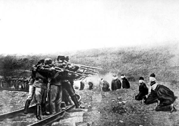 Rappresaglia di Soldati austroungarici contro civili serbi 1917