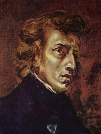 Chopin ritratto da Delacroix