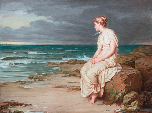 Miranda ,1875  John William Waterhouse