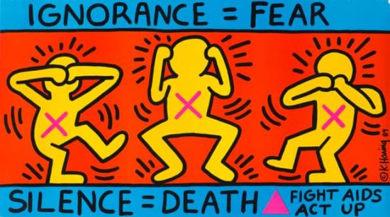 Ignorance = Fear Silcence = Death