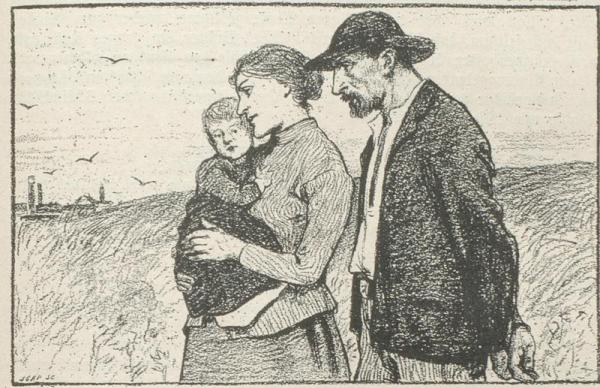 Illustrazione di Hans Anetsberger dell'opera di Dehmel in Simplicissimus del 1896
