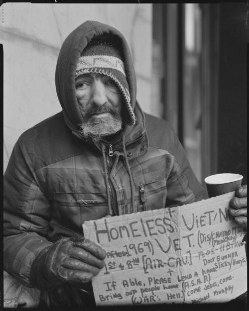 Homeless Vietnam Vet