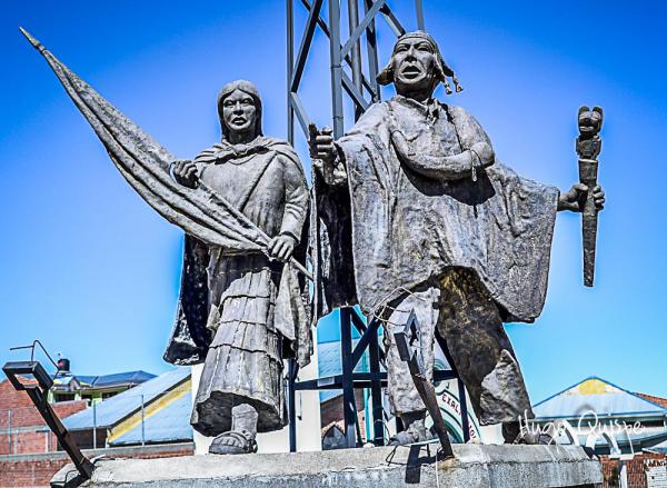 Monumento a Tupac Katari e Bartolina Sisa, El Alto, Bolivia