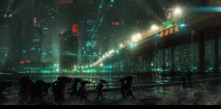 Blade Runner Rain