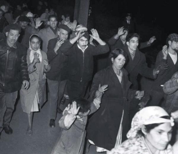 arrestation de masse d'Algériens à Paris en 1961