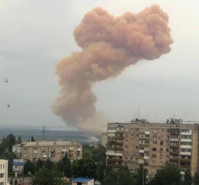 Attack on the center of Severodonetsk by Russian forces